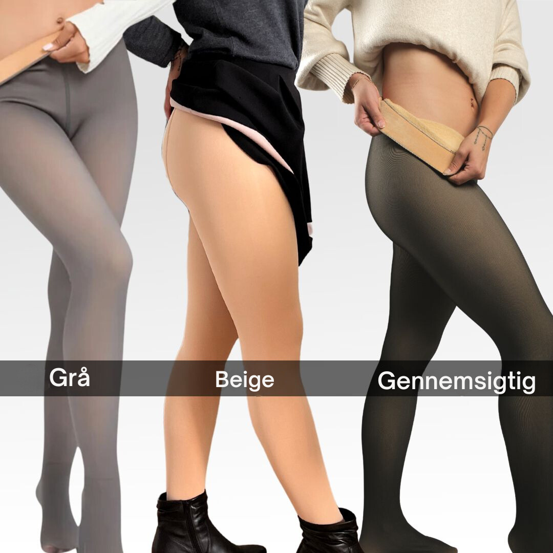 Freya | Fleece tights™ med stilfuld og behagelig søm